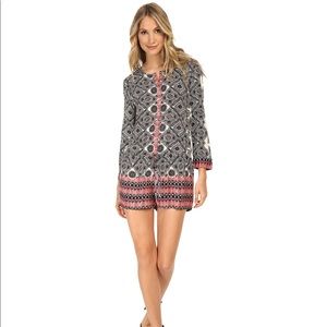 MICHAEL STARS 3/4 SLEEVE ROMPER SIZE SMALL